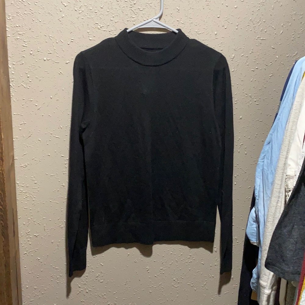 Frank and Oak black sweater